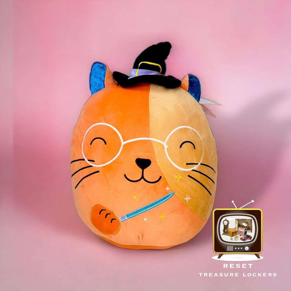 Smoothies Whiskers The Kitty Squishmallow Stuffed 20x15x11 Medium Size Plushies